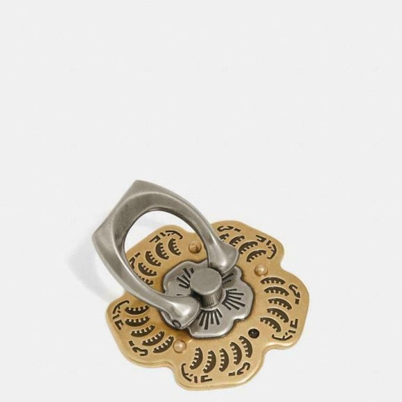 🇺🇸VETS DAY FINAL PRICE🇺🇸Coach Black and Gold Phone Case - Picture 2 of 3